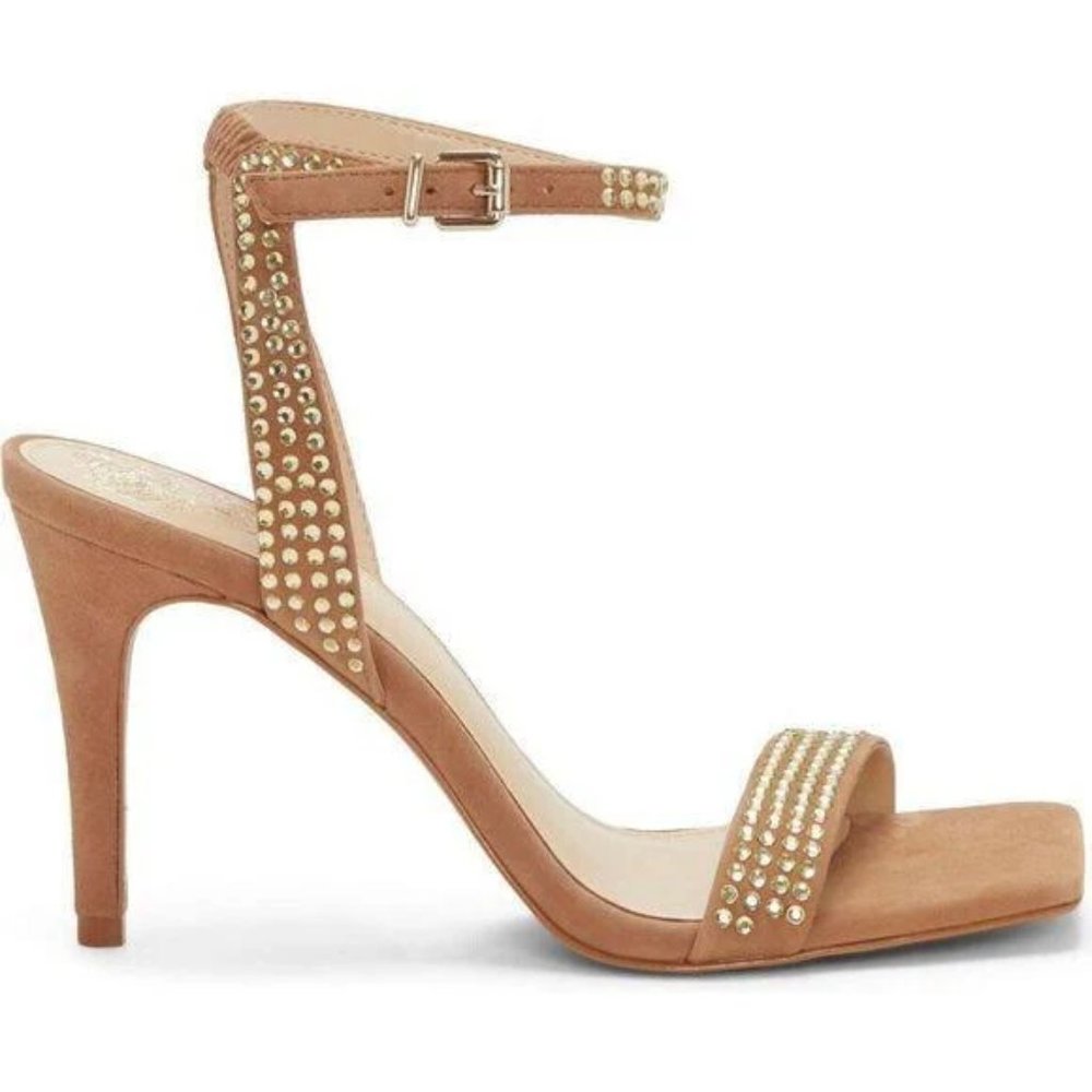 Vince Camuto (Saprenda Embellished Ankle Strap Sandals)